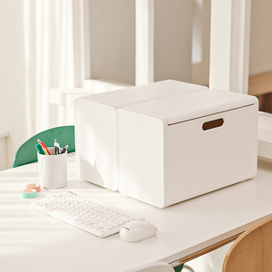 Organizador de Armario para Niños, Armario de Almacenamiento con Cajones Apilables de Plástico ABC, Sistema de Almacenamiento Multifuncional para el Hogar - Product Image 1