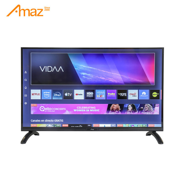 Factory Wholesaler  Amaz   Popular  32 Inch Smart  Vidda systems frameless  DLED  Smart DVB T2/S2  Television