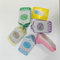 Le plus récent islamique intelligent veilleuse Azan prise murale haut-parleur lampe Euro UK PLUG 24h coran haut-parleur avec télécommande ZK90pro SAJADAH