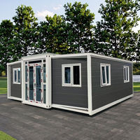 Nouvelle Conception Moderne Maison Conteneur Extensible 20Ft 40Ft Bungalow Préfabriqué Bureau Villa Bar Salon