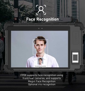 HFSecurity FP08 passaporto ID Card Scanner di codici a barre robusto Tablet biometrico identificazione delle impronte digitali per il Census - Product Image 4