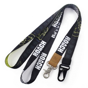 Porte-clés de tour de cou personnalisé avec logo personnalisé Longes en nylon avec logo Lanière en polyester personnalisée - Product Image 2