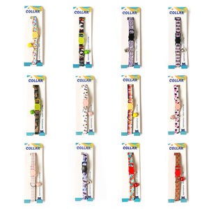 <span class=keywords><strong>Collar</strong></span> Ajustable de Lujo para Gatos con Campana, <span class=keywords><strong>Collar</strong></span> Personalizado para Mascotas con Impresión a Color, Suministros para Mascotas - Product Image 1