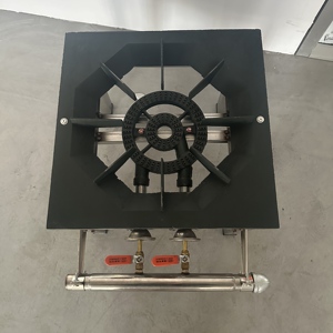 موقد شوربة بأرجل قصيرة وشعلة من الحديد الزهر الثقيل، موقد شوربة غاز تجاري - Product Image 3