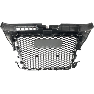 Griglia Frontale RS3 Sostitutiva, Griglia a Nido d'Ape <span class=keywords><strong>A3</strong></span> RS3 Nero Lucido Cromato per <span class=keywords><strong>Audi</strong></span> <span class=keywords><strong>A3</strong></span> 8P 2008-<span class=keywords><strong>2012</strong></span> - Product Image 6