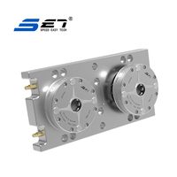 Plateforme modulaire de haute précision à deux stations, base de positionnement zéro en acier inoxydable trempé, accessoire pour tour
