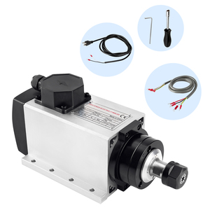 Accesorios para Router CNC, Motor de Husillo Refrigerado por Aire de 2200W, Alta Velocidad 24000rpm, con Fuente de Alimentación y Regulador de Velocidad - Product Image 1