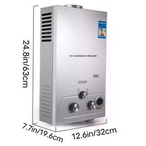 <span class=keywords><strong>Calentador</strong></span> de <span class=keywords><strong>Agua</strong></span> a <span class=keywords><strong>Gas</strong></span> sin Tanque de 6L/8L/10L/12L/16L/18L, <span class=keywords><strong>Calentador</strong></span> de <span class=keywords><strong>Agua</strong></span> Instantáneo a <span class=keywords><strong>Gas</strong></span> Propano/<span class=keywords><strong>Butano</strong></span> - Product Image 2