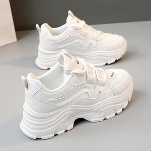 Zapatillas de mujer 2026: Novedad transpirable de malla, antideslizantes, con cordones, suela gruesa y elevada para verano, otoño y primavera. - Product Image 6