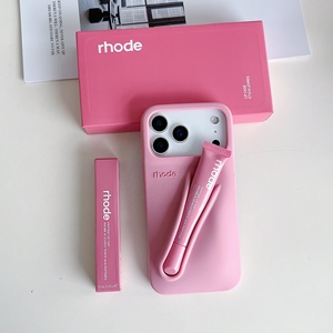 Estuche para Labiales: Tus Esenciales en un Solo Lugar, Set de Estuche para Teléfono rhode con Brillo Labial para iPhone con Paquete de Regalo para iPhone 17 Pro <span class=keywords><strong>Max</strong></span> - Product Image 1