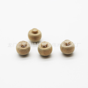มือจับเฟอร์นิเจอร์และลูกบิดไม้ทรงกลมเฮมู มูเฮสไตล์ชนบทจีน HW G 013 - Product Image 1