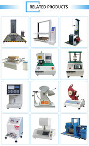 TAPPI T822 ISO 12192 ISO 7263 RCT ECT testeur carton papier bord anneau de pression résistance à l'écrasement équipement de Test - Product Image 6