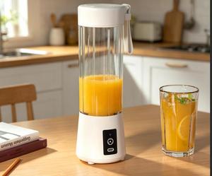 Licuadora Portátil de 600 ml con Carga USB, Cuchilla de Acero Inoxidable, Motor DC, Carcasa de Plástico, Fácil de Usar, para el Hogar Africano - Product Image 1