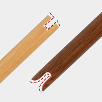 Flèches en bambou de 7 mm et 8 mm pour tir à l'arc, pour arc classique, arc à poulies, arbalète, chasse et entraînement au tir