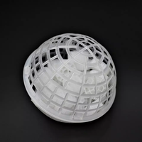 Média d'Emballage Biologique ZY Suspension 100mm PP/PE Vierge Bio Ball MBBR Filtre pour Station d'Épuration des Eaux Usées