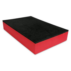 Inserto per attrezzi | Taglio con strato superiore 590 x 390 x 100 mm | nero - rosso - Product Image 1