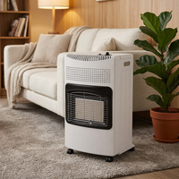 Chauffage au gaz sur roues 4,2 kW, infrarouge céramique, autonome, GPL, économe en énergie pour la maison, la chambre, le salon, la petite boutique