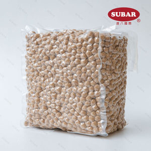 Perlas de tapioca negras, brillantes y masticables para té de burbujas, té con leche y adornos para té de frutas - Product Image 6