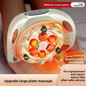 Voll automatisches großes Stein-Bauch massage gerät Instrument Hot Com press Belly Massage gürtel für Taillen beine Augen massage gerät - Product Image 6