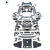 2019-2022 para BMW X6 G06 Kit de carrocería actualización incluye faros de parachoques delantero para F96 X6M 2023-2025 nueva condición con Clips