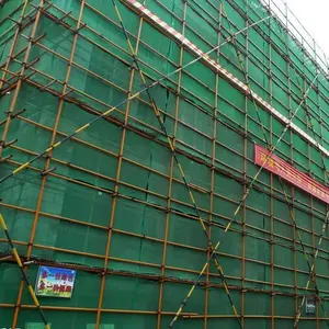 Construction Safety Mesh Net Black Green 180gsm 2m*50y Shade Net Plastic Mesh Construction Safety Net