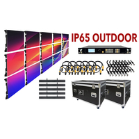 Écran LED extérieur coloré haute luminosité 7000CD, mur vidéo LED P10, écran LED extérieur à louer