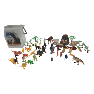 Juego de <span class=keywords><strong>dinosaurios</strong></span> en miniatura de 76 piezas-<span class=keywords><strong>Criaturas</strong></span> prehistóricas educativas para aventuras emocionantes para niños de 3 años en adelante - Product Image 2