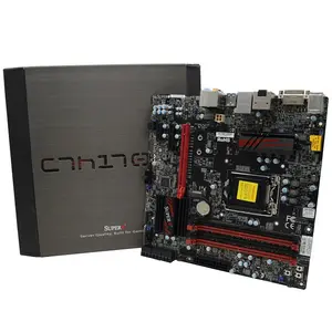 Sup ermicro C7H170-M материнская плата LGA 1151 Intel H170 DDR4 SATA3 HDM I ДП м блок питания ATX + коробка