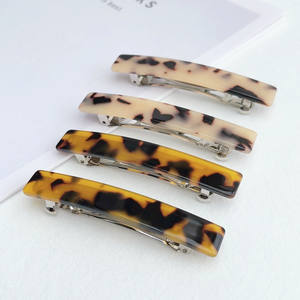 Eleganti fermaglio per capelli in acetato da 7.5cm nuovo Design mollette per capelli in lega accessori per capelli popolari per donne e ragazze - Product Image 4