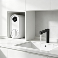 Purificateur d'eau à hydrogène certifié sous évier, osmose inverse RO 5 étapes, PEM SPE 600G, sans réservoir, robinet intelligent, pour cuisine, fabricant
