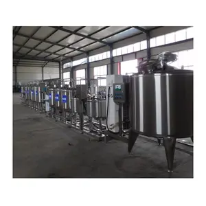 Uht milk production line small scale milk powder processing line commercial frozen yogurt making machine