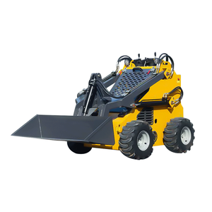 Skid Stuur Loader Vierwielaandrijving <span class=keywords><strong>Mini</strong></span> Constructie Truck Multifunctionele Kleine Heftruck Met Rupsmotor - Product Image 6