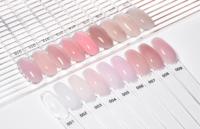 Deroi Fiber Gel Réparateur d'Ongles Gel Constructeur Renforcé Non Thermique Rose Nude pour Extension