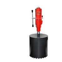 Machine de forage diamantée verticale à eau BJ-405 5200W pour béton, vitesse variable 15-405mm, avec support