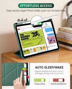 เคสแบบพับสามตอน TPU สำหรับ <span class=keywords><strong>iPad</strong></span> <span class=keywords><strong>Air</strong></span> 11 นิ้ว รุ่น<span class=keywords><strong>ท</strong></span>ี่ 7/6 (M3/M2) ปี 2025/2024 และเคส <span class=keywords><strong>iPad</strong></span> <span class=keywords><strong>Air</strong></span> รุ่น<span class=keywords><strong>ท</strong></span>ี่ 5/4 ขนาด 10.9 นิ้ว ปี 2022/2020 - Product Image 3