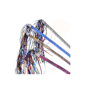 ホットセール30cmティンセルバトンチアリーダーバトンプラスチックバトン応援スティックお祝いパーティーサッカーゲーム - Product Image 1