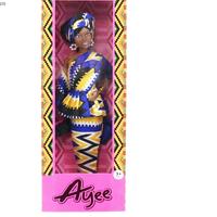 Vente en Gros Meilleures Ventes OEM Poupées Bébé Économiques pour Filles 12,5 Pouces Peau Noire Mode Africaine Américaine Cheveux Afro