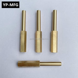 Componentes de latón personalizados de alta calidad OEM, servicio de mecanizado Cnc anodizado, pieza de torneado de fabricación de Metal de cobre y bronce - Product Image 2