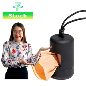 Distributeur de sacs à excréments portable 7D de haute qualité en ABS, non pliable, pour le transport de chiens en voyage - Product Image 1