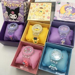 นักเรียนใหม่หน้าปัดดิจิตอลอิเล็กทรอนิกส์นาฬิกาควอทซ์<span class=keywords><strong>การ์ตูน</strong></span>นาฬิกาเด็กสีเรืองแสงสายซิลิโคนของขวัญกล่องรุ่น - Product Image 4