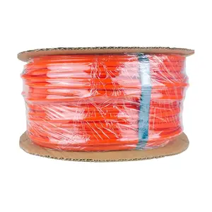 Silicone Glass Fiber Self-extinguishing Tube PVC Sleeving 2753 Electrical Pvc Coated Fiberglass Insulating Sleeves