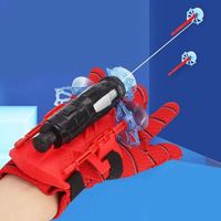 Lanzador de Telarañas, Guante de Telaraña, Set de Balas para la Muñeca, Juguete Creativo Novedoso para Fiestas, Figuras de Anime, Accesorios de Cosplay, Portátil, para Niños, Otros