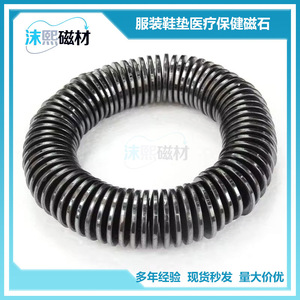 Black Polished Neodymium <b>Iron</b> Boron Magnetic Therapy Discs 5mm 1.55mm Medical Health Care Support - Product Image 5