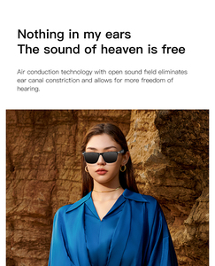Gafas Inteligentes Estilo BaMi con Llamadas de Audio, Reducción de Ruido por Voz con IA, Música, Resistentes al Agua IP67, Altavoz, Anti-luz Azul - Product Image 1