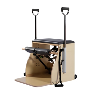 <span class=keywords><strong>Chaise</strong></span> Combo Pilates en Bois d'Érable Wunda Chair pour Studio à Domicile Correction de <span class=keywords><strong>Posture</strong></span> Entraînement du Core Rééducation <span class=keywords><strong>Yoga</strong></span> - Product Image 1