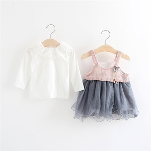 Innovative Products for Sell Tutu Material Baby Girls Bodysuit Design Sports T-Shirts and Party Wear Skirt Design - Product Image 4