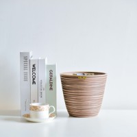 Jardinières modernes faites à la main pour l'intérieur et l'extérieur, pots de fleurs écologiques et recyclables