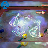 Projecteur de réalité augmentée interactif pour enfants, table de sable magique avec projection d'êtres marins