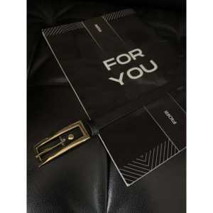 Cinturón delgado de metal Fiori con hebilla chapada en oro, estilo casual para hombres y mujeres - Product Image 2