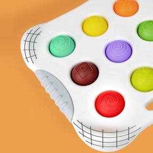 Nouvelle conception silicone simple fossettes conseil bouton-poussoir pop fidget jouet pour enfants soulagement du stress push pop pressant jouet sensoriel - Product Image 6